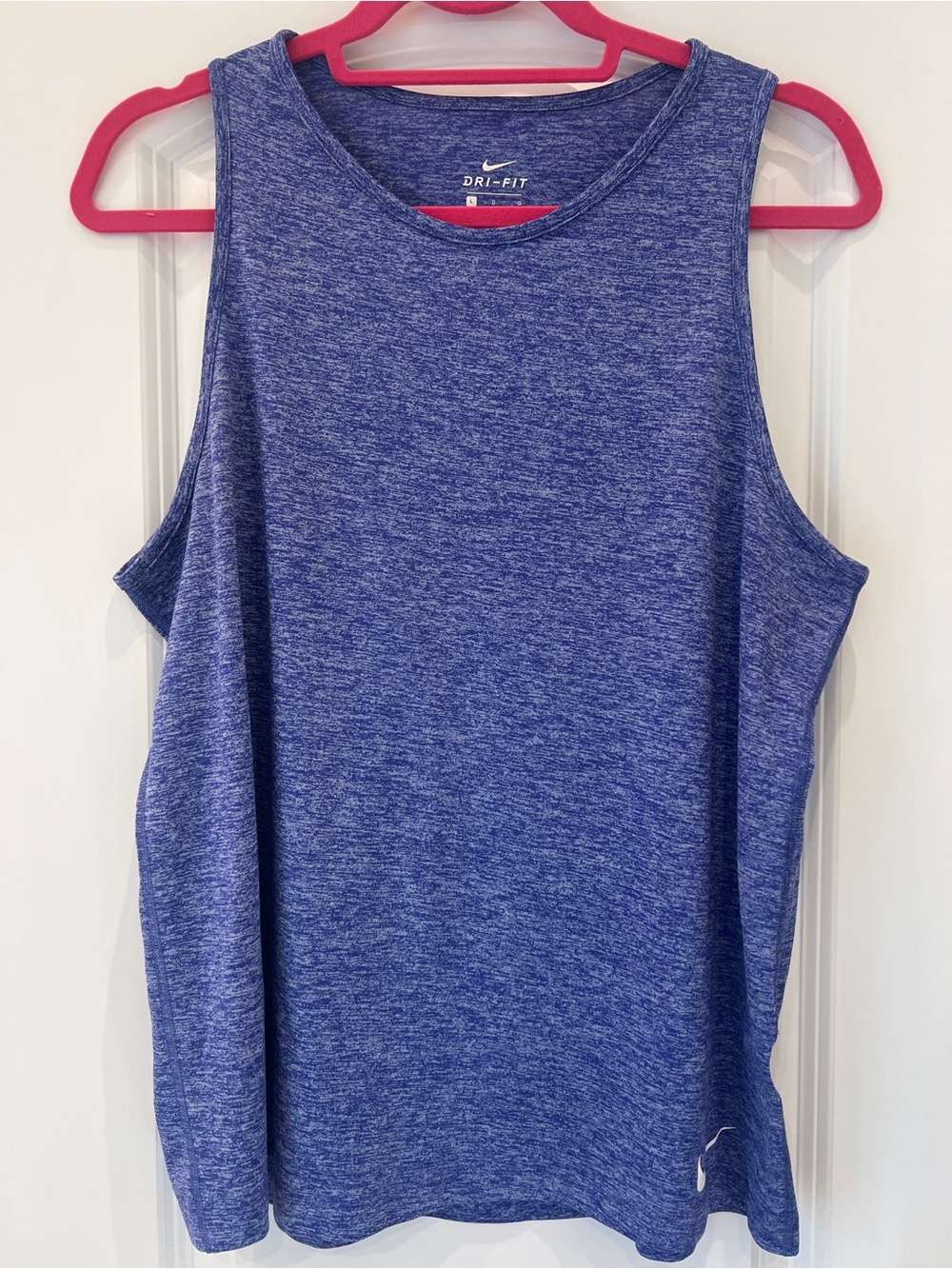 Nike Dri-FIT Blue Heather Tank 💙 Women’s Large